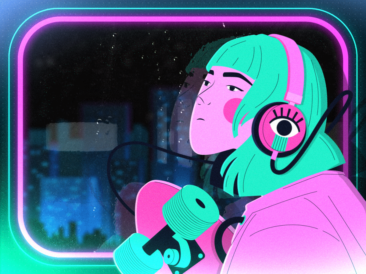 Lo-fi train spotify study project