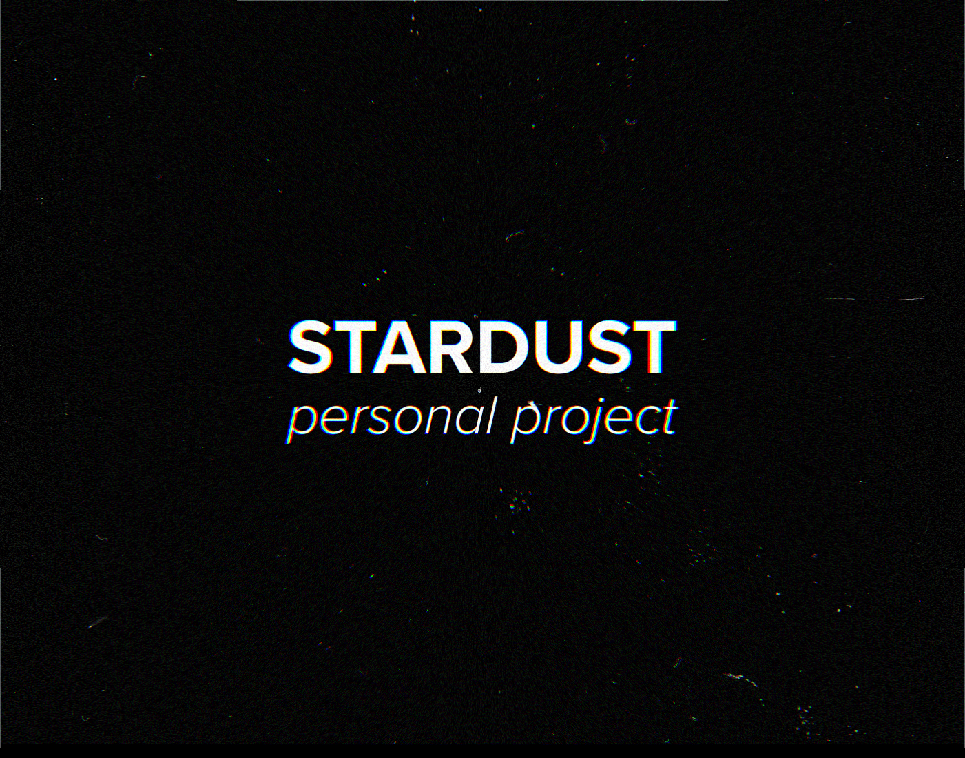 Stardust personal project